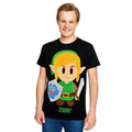Zdjęcie produktu Zelda - Link's Awakening T-Shirt czarne