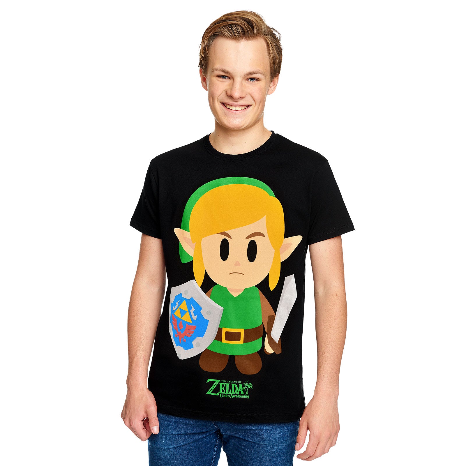 Zdjęcie produktu Zelda - Link's Awakening T-Shirt czarne
