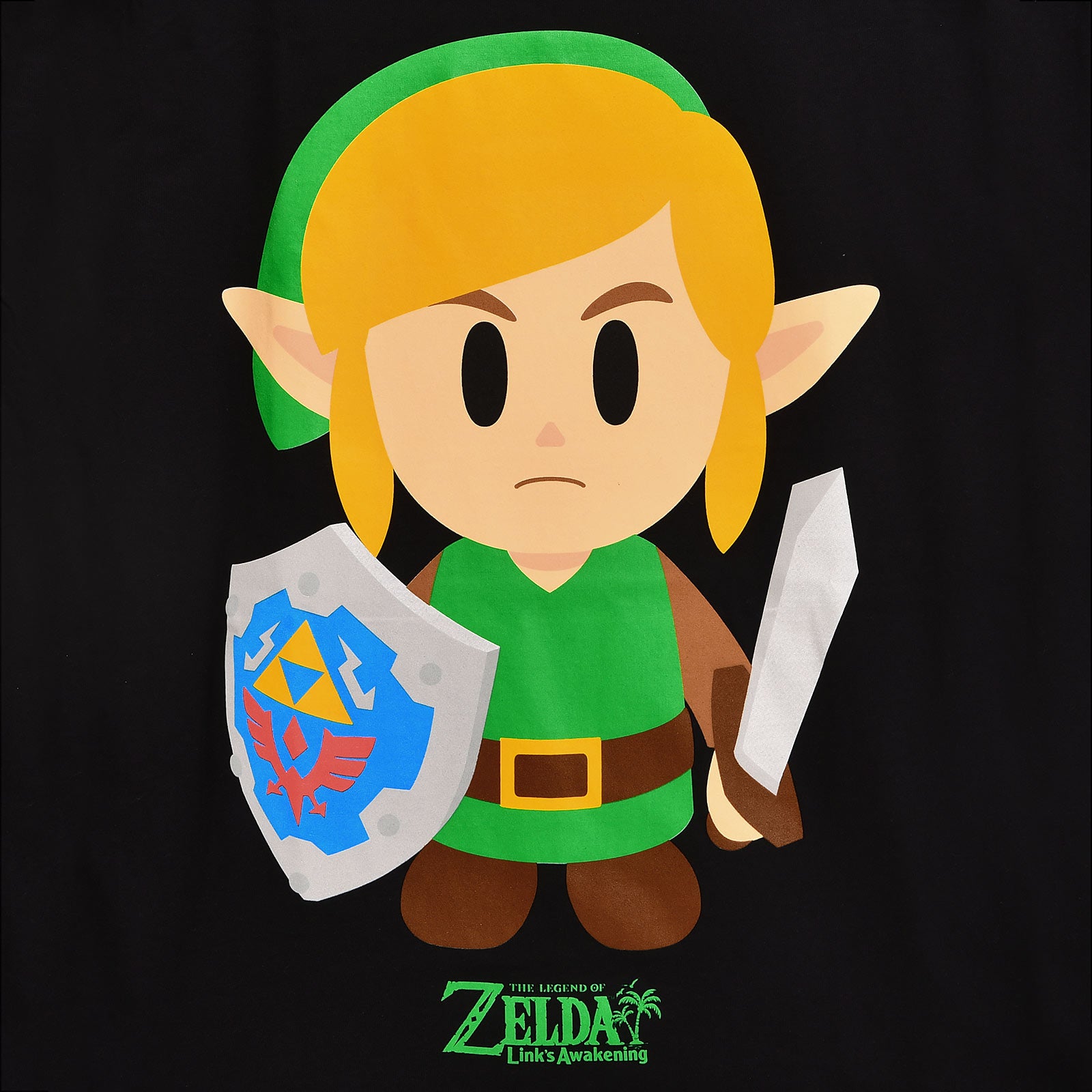Zdjęcie produktu Zelda - Link's Awakening T-Shirt czarne