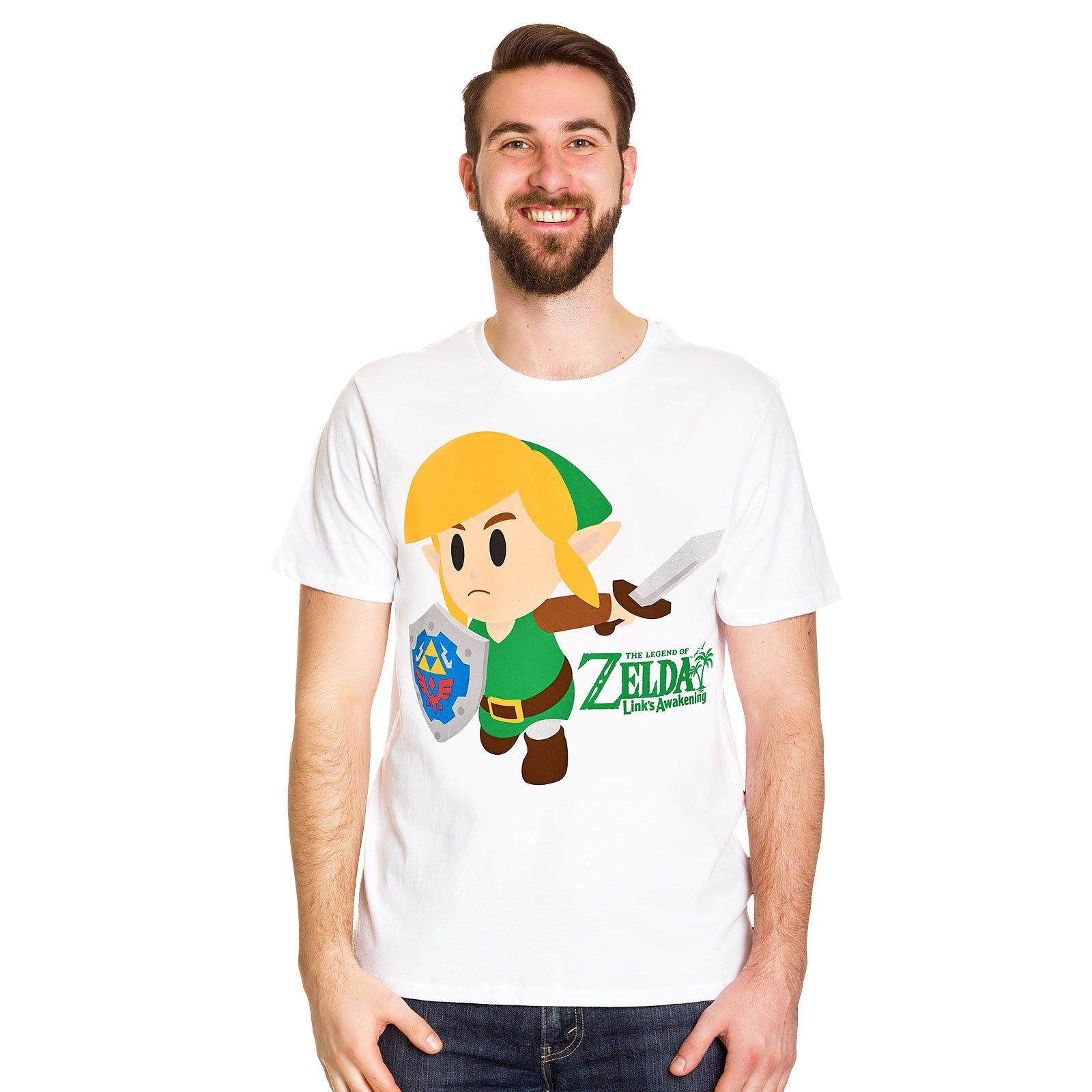 Zdjęcie produktu Zelda - Link's Awakening T-Shirt biały