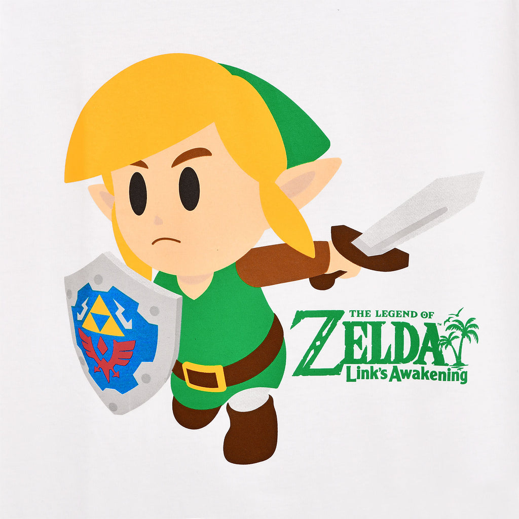 Zdjęcie produktu Zelda - Link's Awakening T-Shirt biały