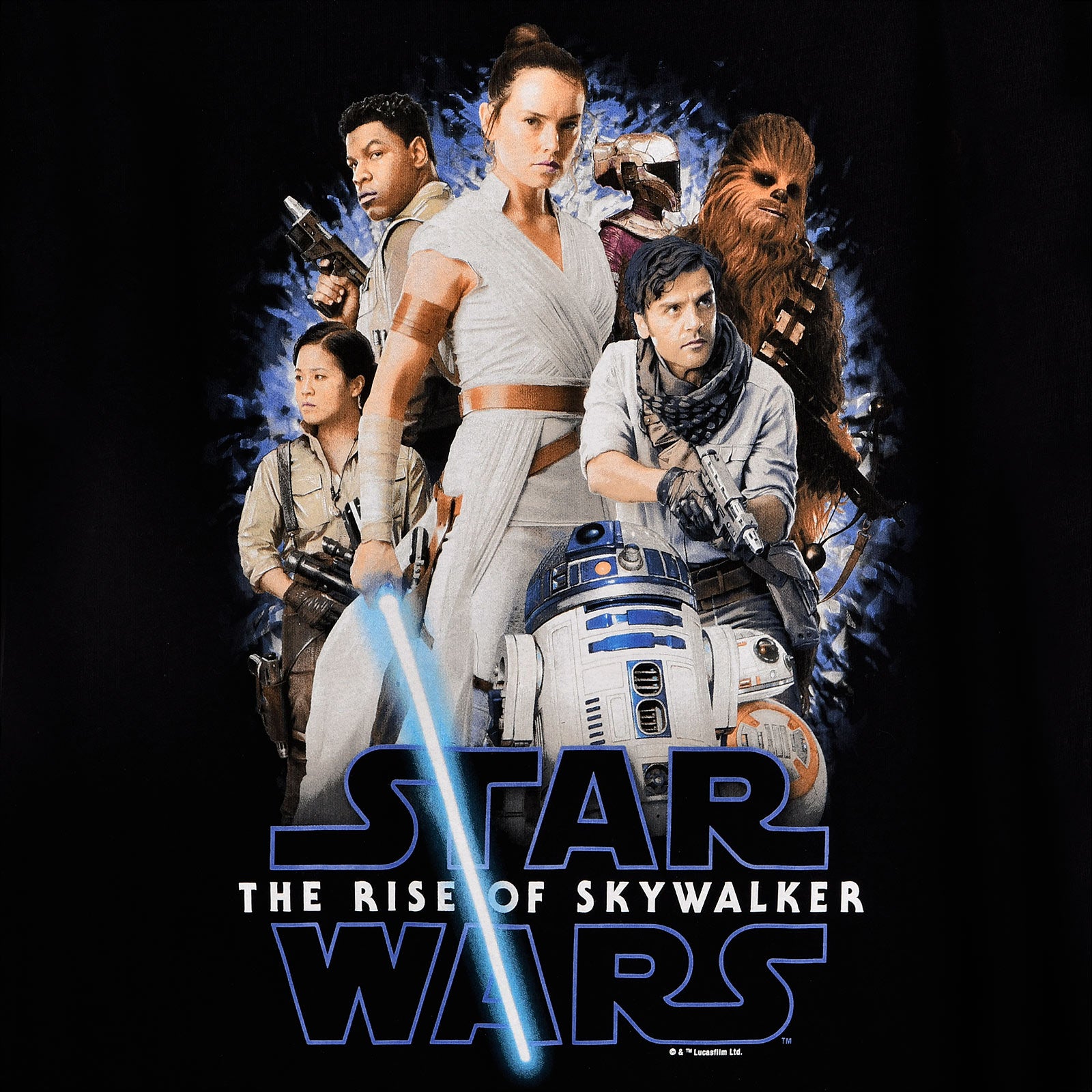 Zdjęcie produktu Star Wars - The Rise of Skywalker Koszulka z nadrukiem czarna