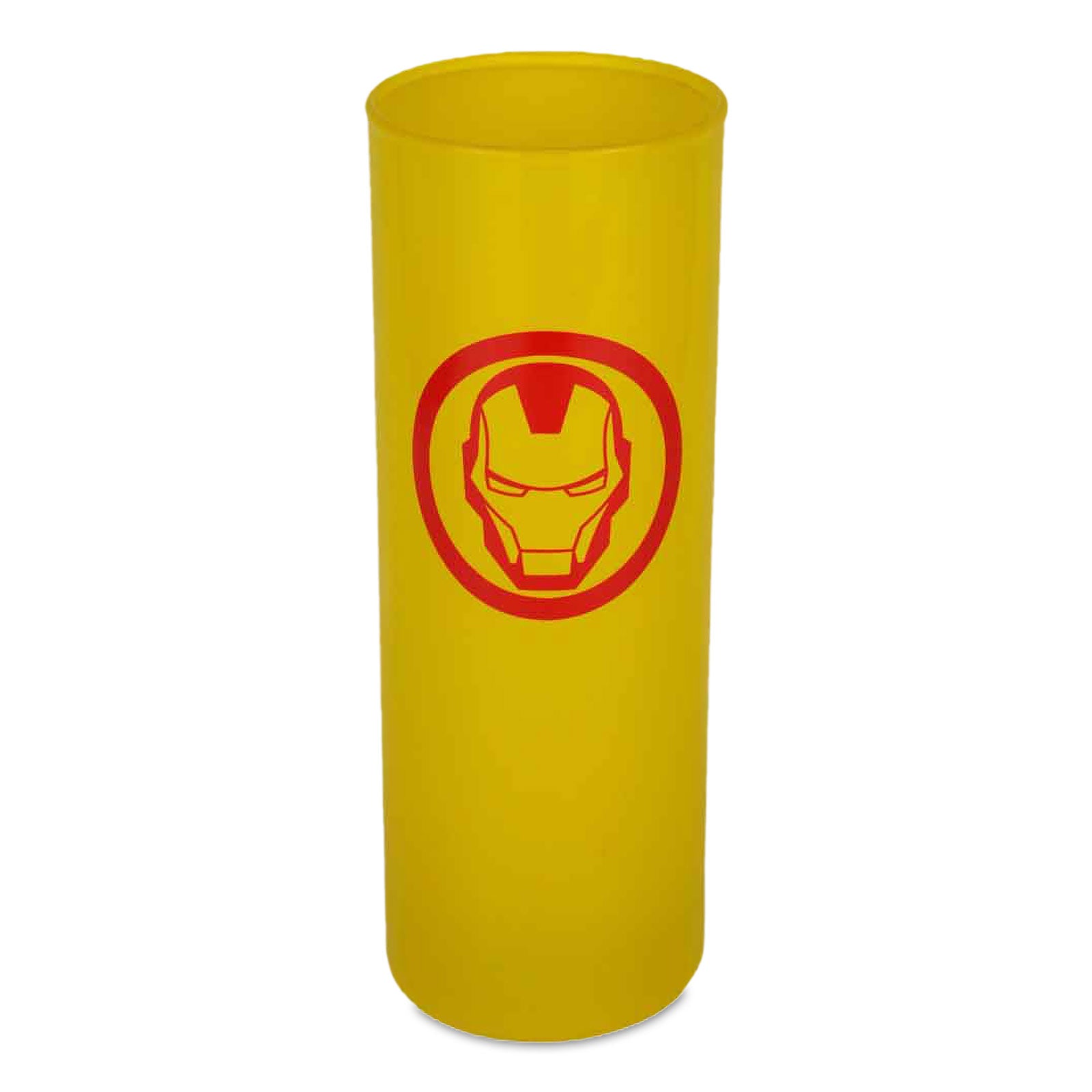 Zdjęcie produktu Iron Man - Logo Szklanka żółta