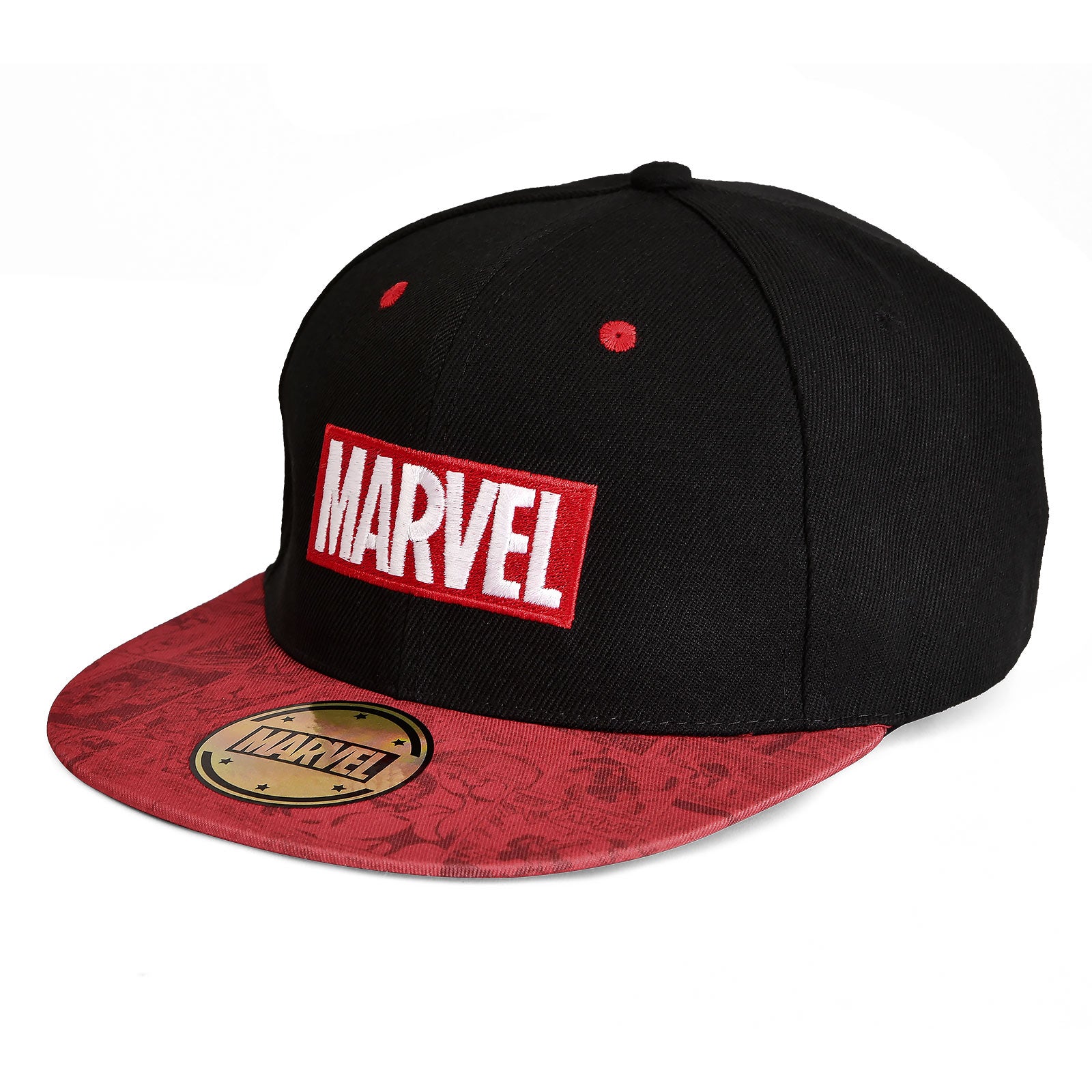 Zdjęcie produktu Marvel Comics Czapka z daszkiem czarno-czerwona