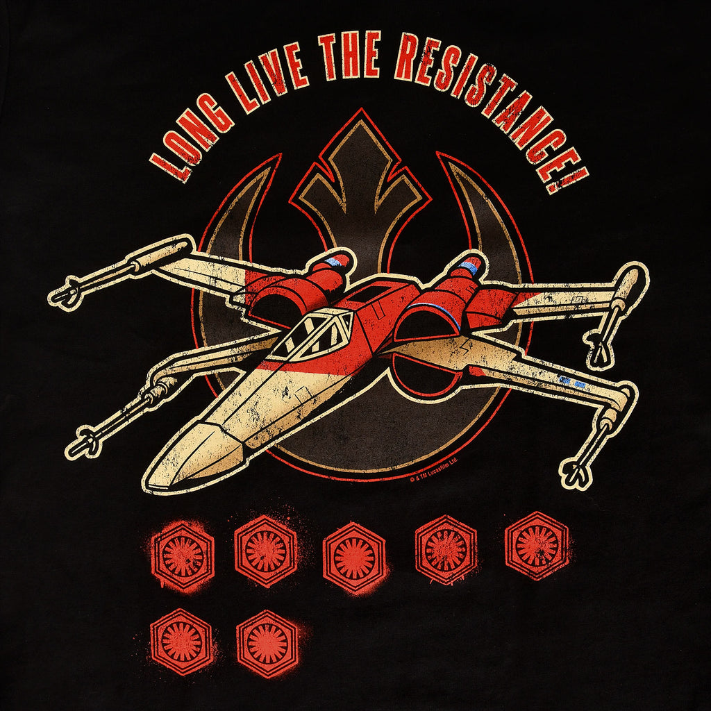 Zdjęcie produktu Star Wars - Long Live The Resistance T-Shirt czarne