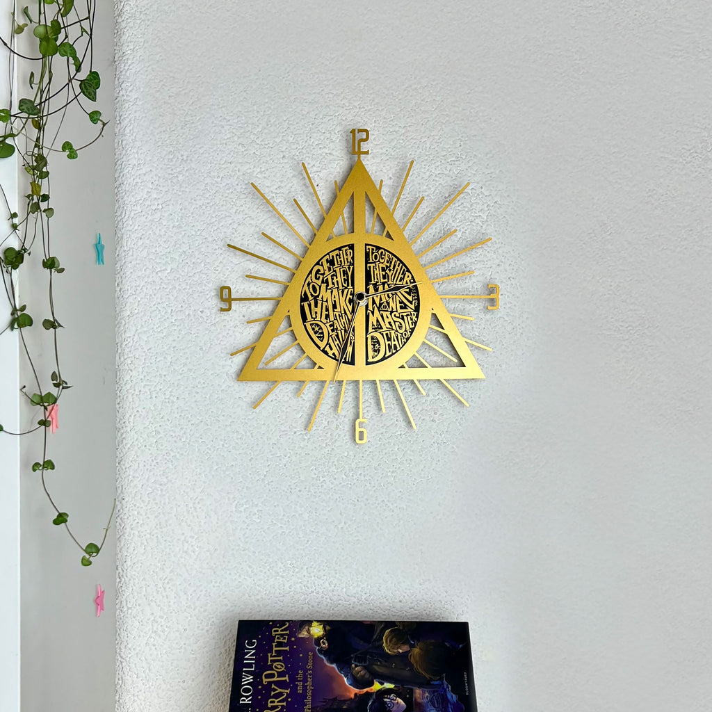 Product image Harry Potter - Deathly Hallows Wall Clock