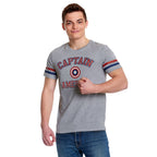 Zdjęcie produktu Captain America - Szara koszulka college
