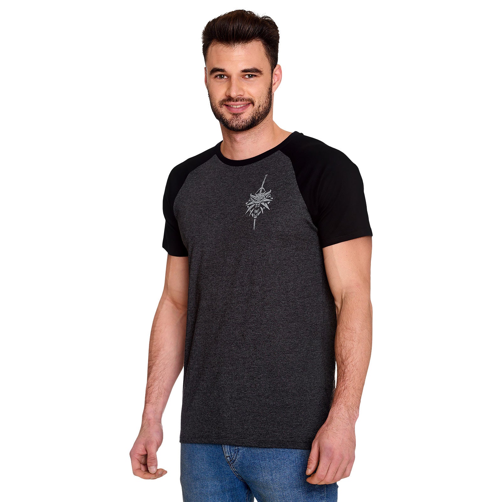 Zdjęcie produktu Witcher - School of the Wolf T-Shirt szary
