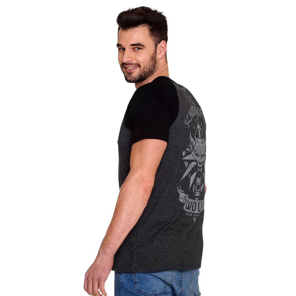 Zdjęcie produktu Witcher - School of the Wolf T-Shirt szary