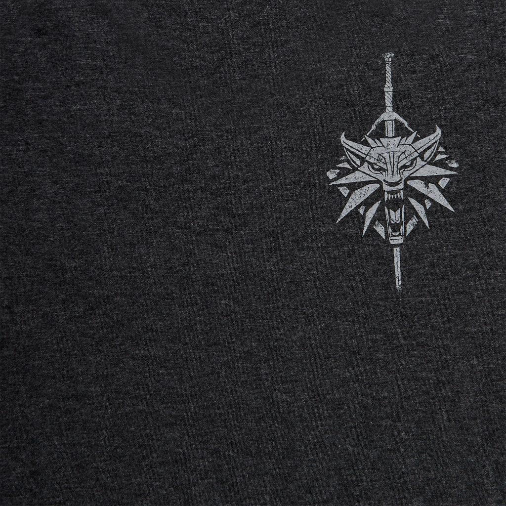 Zdjęcie produktu Witcher - School of the Wolf T-Shirt szary