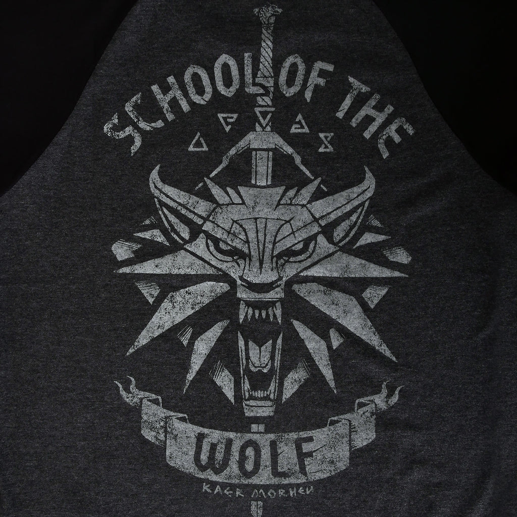 Zdjęcie produktu Witcher - School of the Wolf T-Shirt szary