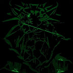 Zdjęcie produktu Wiedźmin - Geralt Rzeźnik z Blaviken Glow in the Dark Koszulka czarna