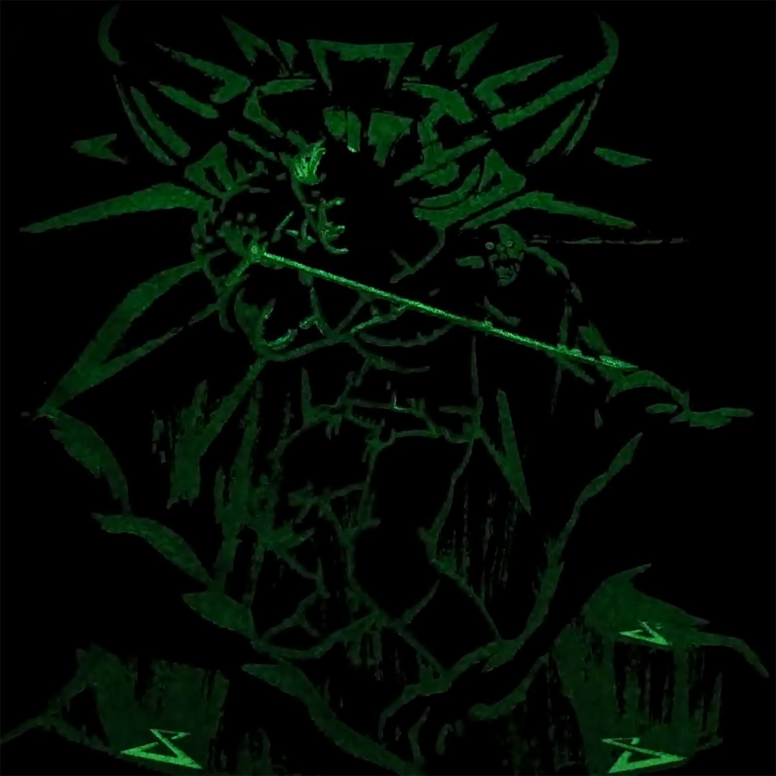 Zdjęcie produktu Wiedźmin - Geralt Rzeźnik z Blaviken Glow in the Dark Koszulka czarna