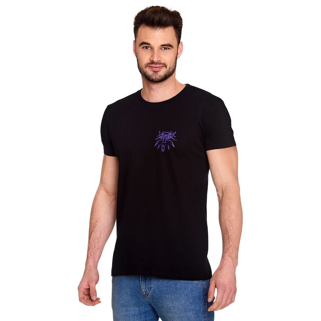 Zdjęcie produktu Wiedźmin - Geralt Rzeźnik z Blaviken Glow in the Dark Koszulka czarna