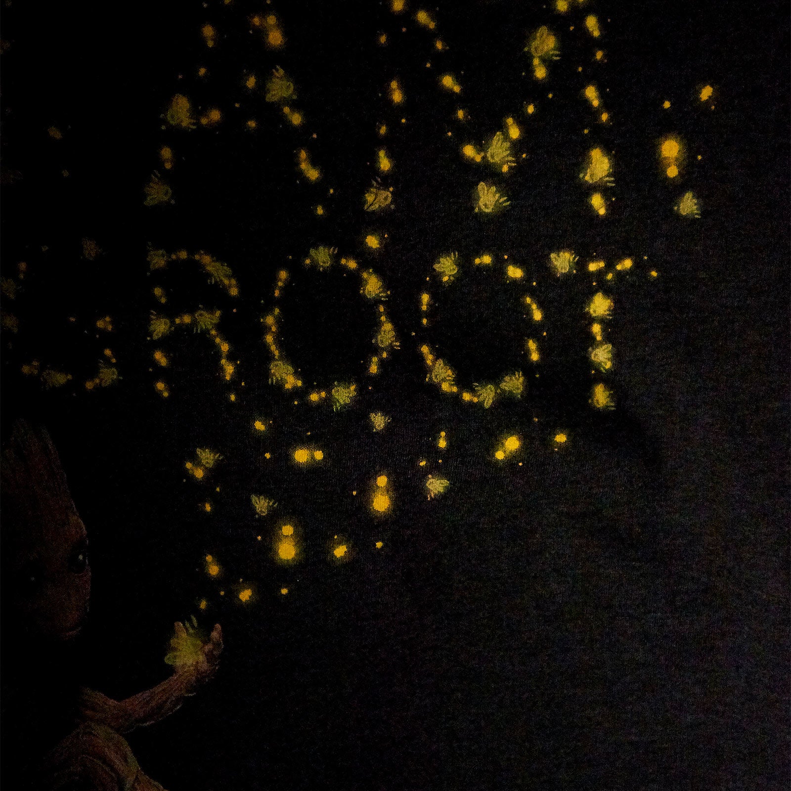 Zdjęcie produktu Guardians of the Galaxy - Groot Glow in the Dark T-Shirt dla dzieci szare