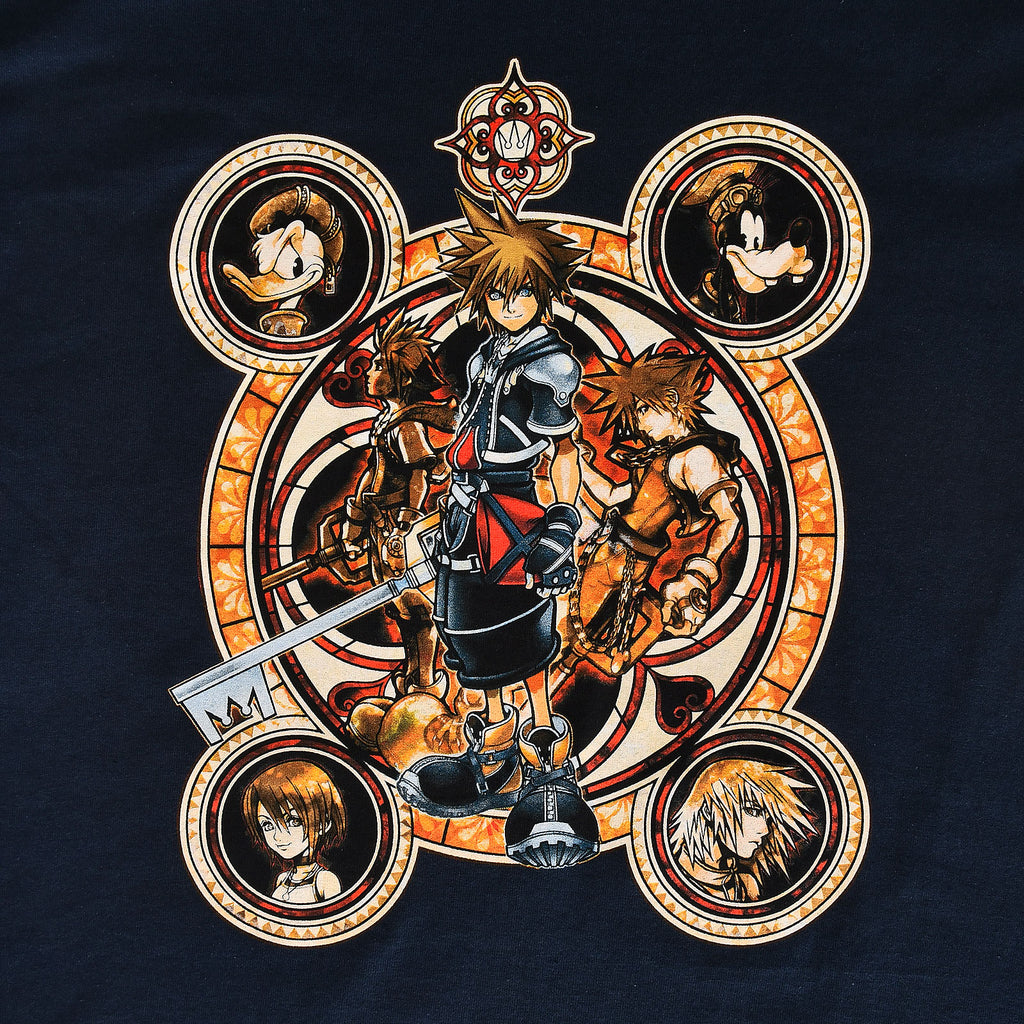 Zdjęcie produktu Kingdom Hearts - Characters T-Shirt niebieski