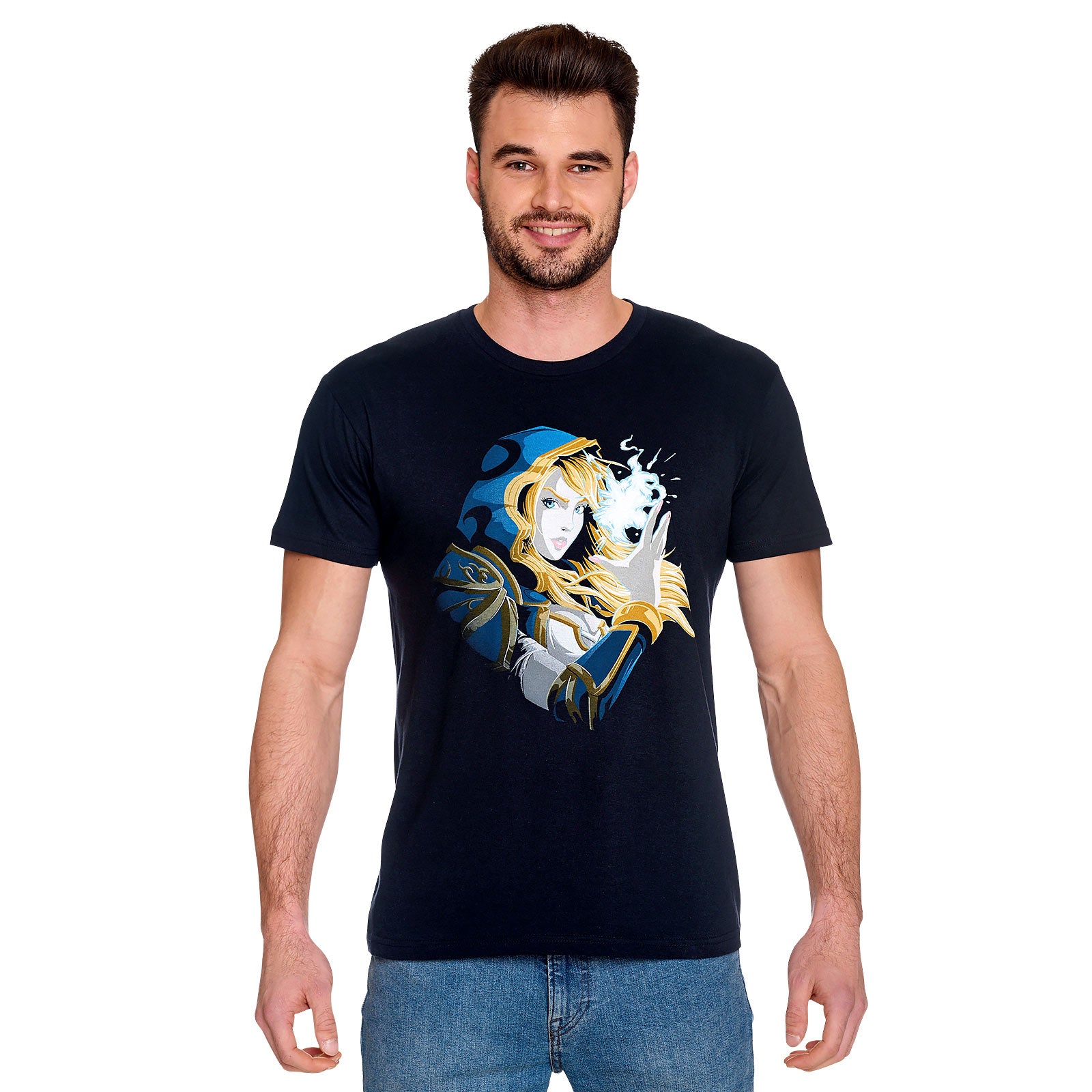Zdjęcie produktu World of Warcraft - Jaina Proudmoore T-Shirt niebieski
