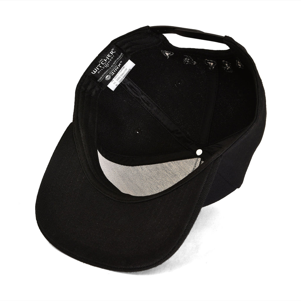 Zdjęcie produktu Wiedźmin - Czapka Snapback z sylwetką wilka czarna
