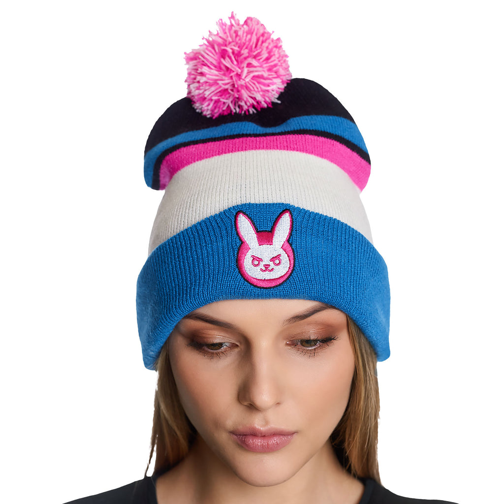 Zdjęcie produktu Overwatch - Czapka D.VA Bunny z pomponem