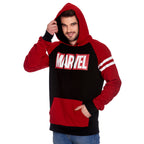 Zdjęcie produktu Marvel - Bluza z kapturem logo czerwono-czarna