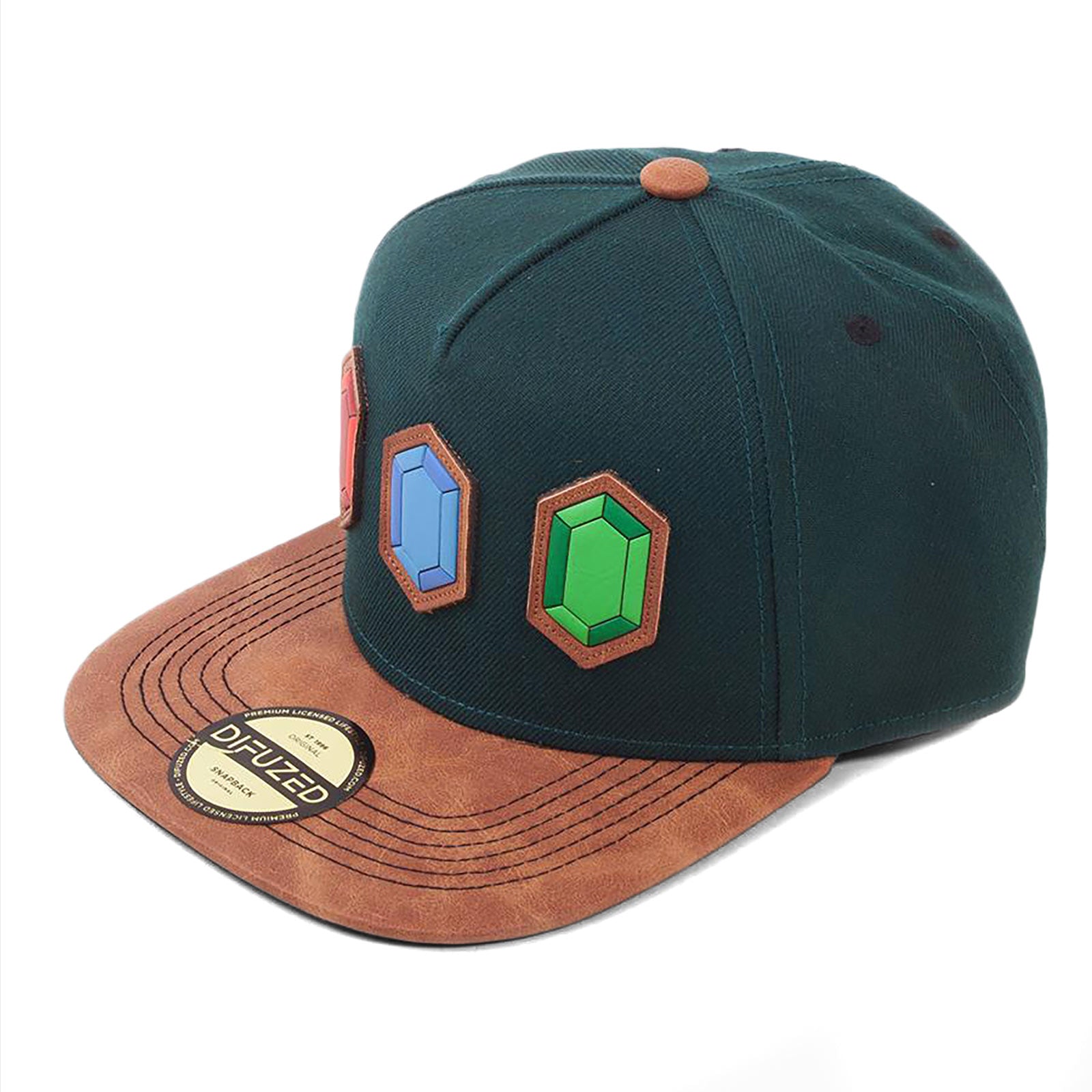 Zdjęcie produktu Zelda - Snapback czapka z daszkiem z rubinami Linka