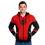 Zdjęcie produktu Spider-Man - Czerwona i Czarna Kurtka z Kapturem