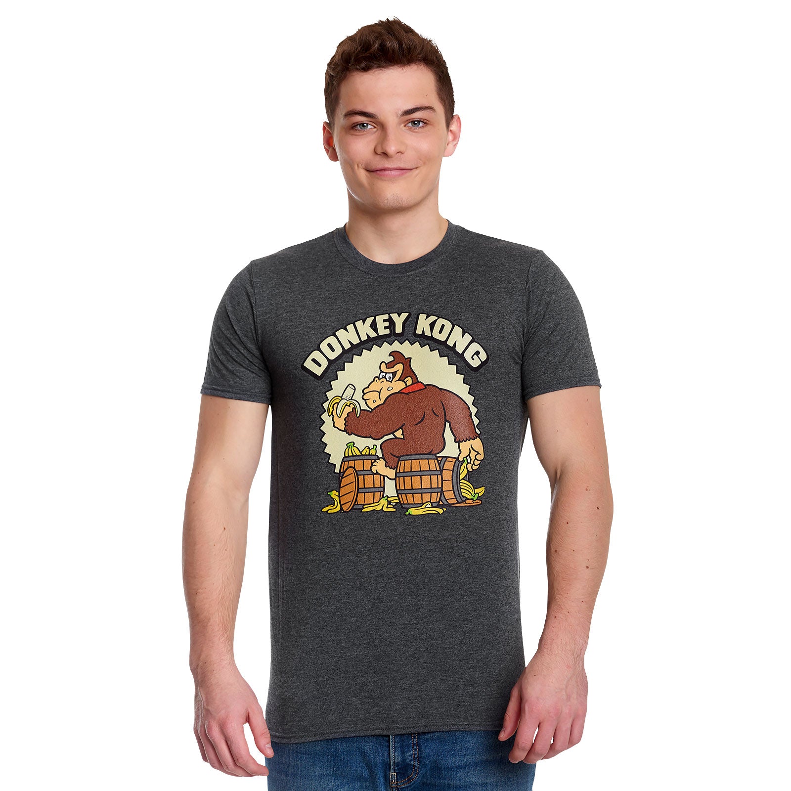 Zdjęcie produktu Donkey Kong - Bananas T-Shirt szary
