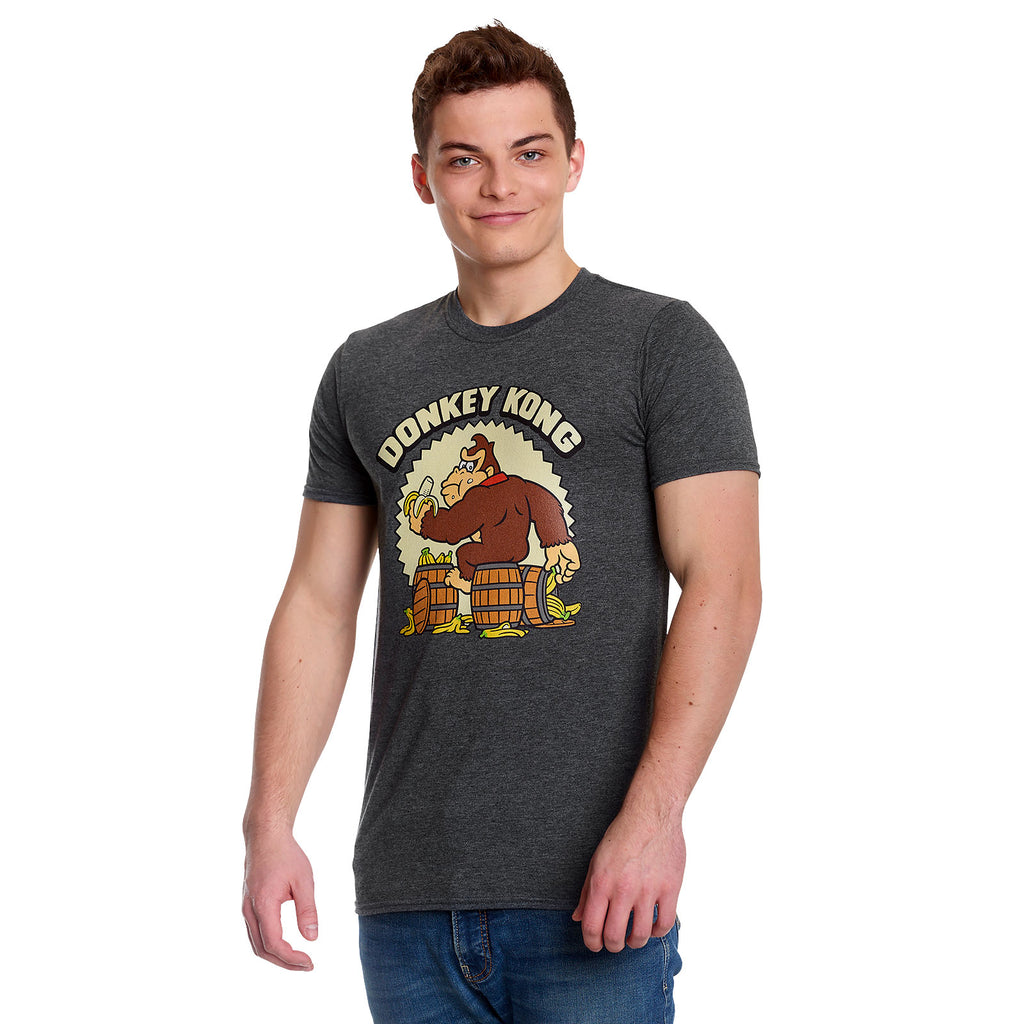 Zdjęcie produktu Donkey Kong - Bananas T-Shirt szary