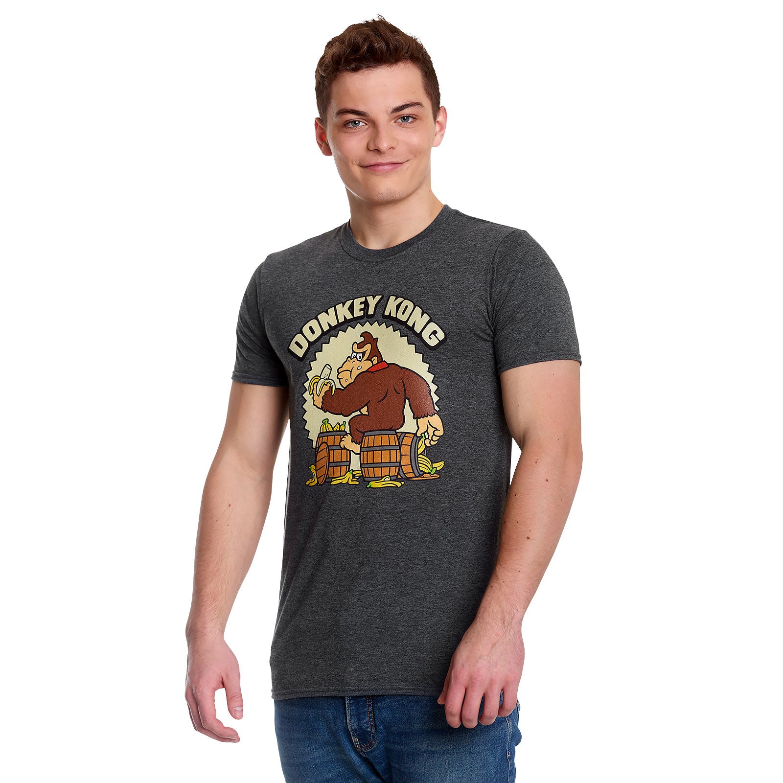 Zdjęcie produktu Donkey Kong - Bananas T-Shirt szary