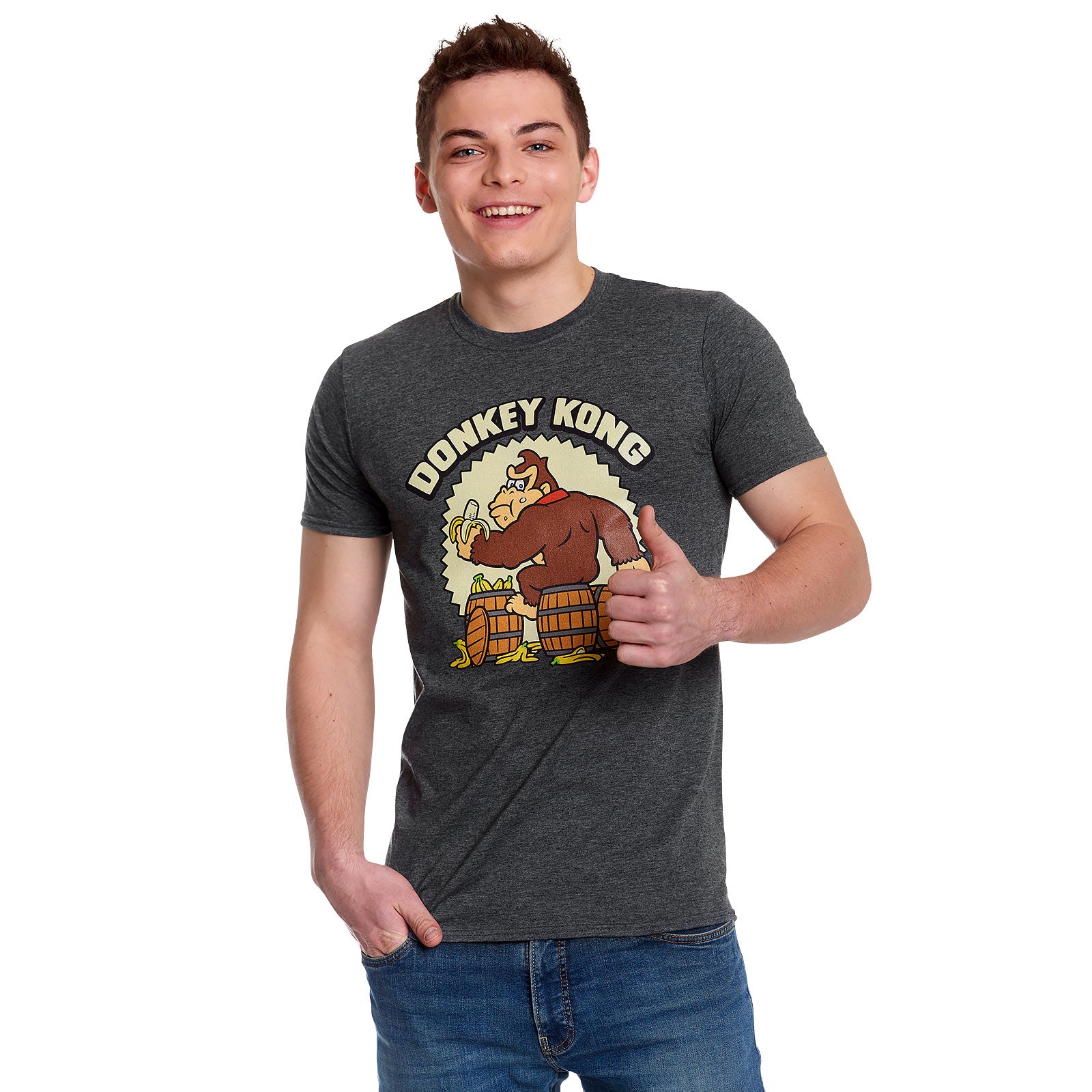 Zdjęcie produktu Donkey Kong - Bananas T-Shirt szary