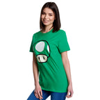 Zdjęcie produktu Super Mario - Koszulka 1 UP Grzyb zielona