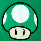 Zdjęcie produktu Super Mario - Koszulka 1 UP Grzyb zielona