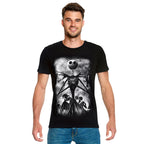 Zdjęcie produktu Nightmare Before Christmas - Jack Stormy Skies T-Shirt czarne