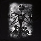 Zdjęcie produktu Nightmare Before Christmas - Jack Stormy Skies T-Shirt czarne