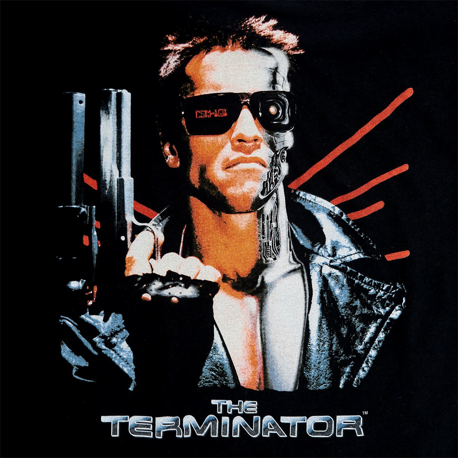 Zdjęcie produktu Terminator - Koszulka z plakatem filmowym czarna