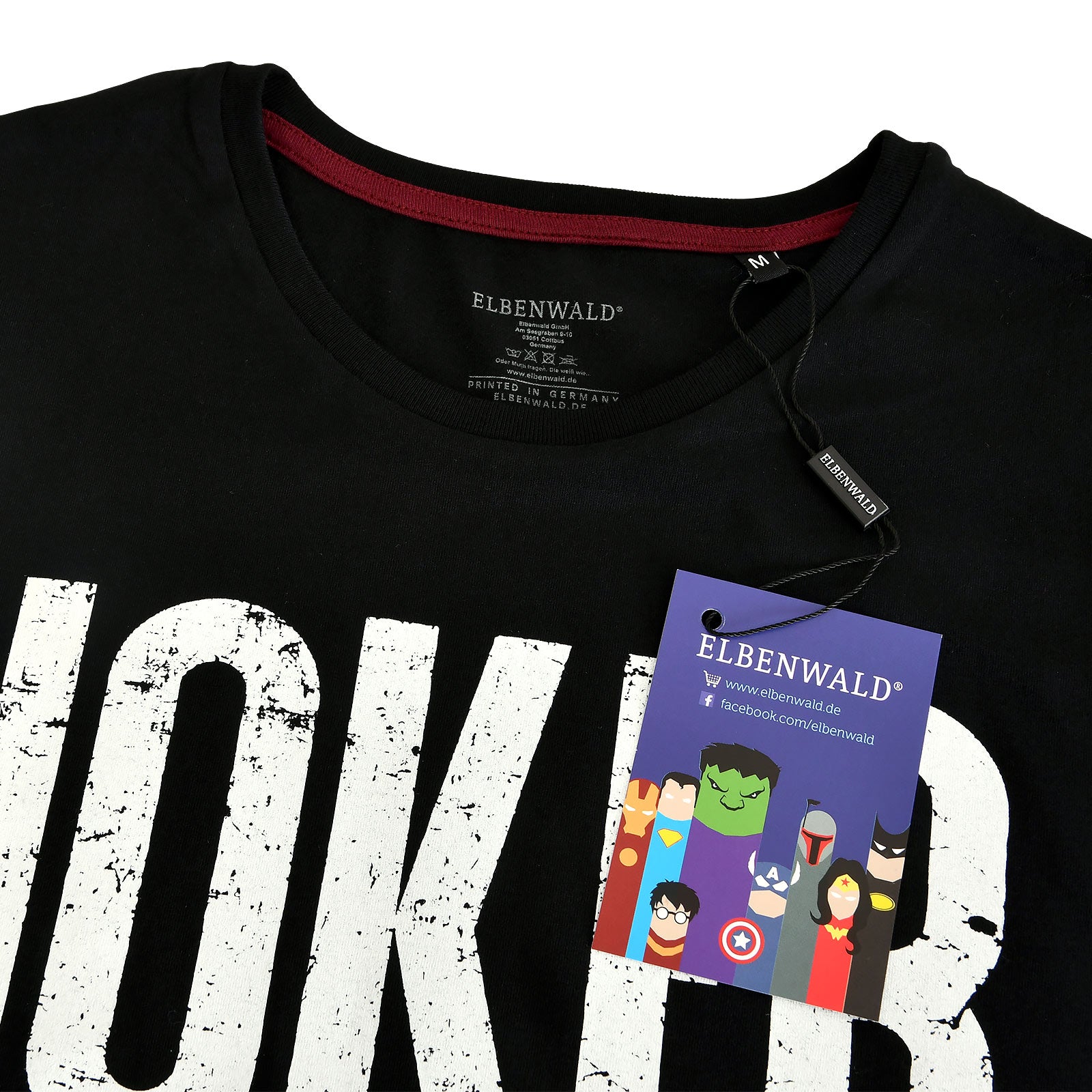 Zdjęcie produktu Joker Distressed Logo T-Shirt czarny