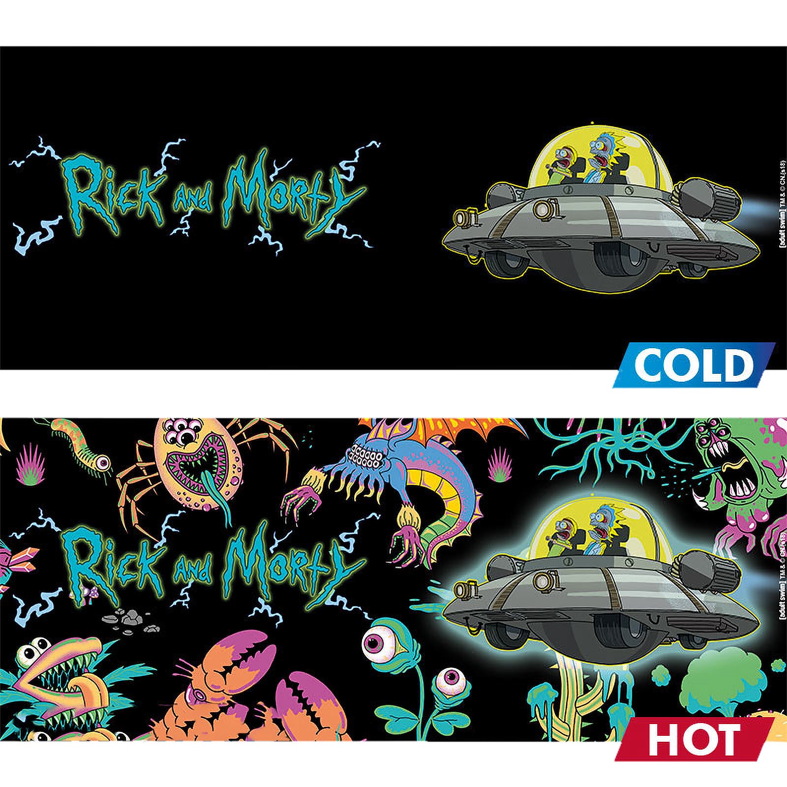 Product image Rick and Morty - Spaceship Thermal Effect Mug