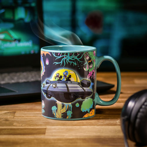 Zdjęcie produktu Rick and Morty - Statek kosmiczny Kubek z efektem termicznym