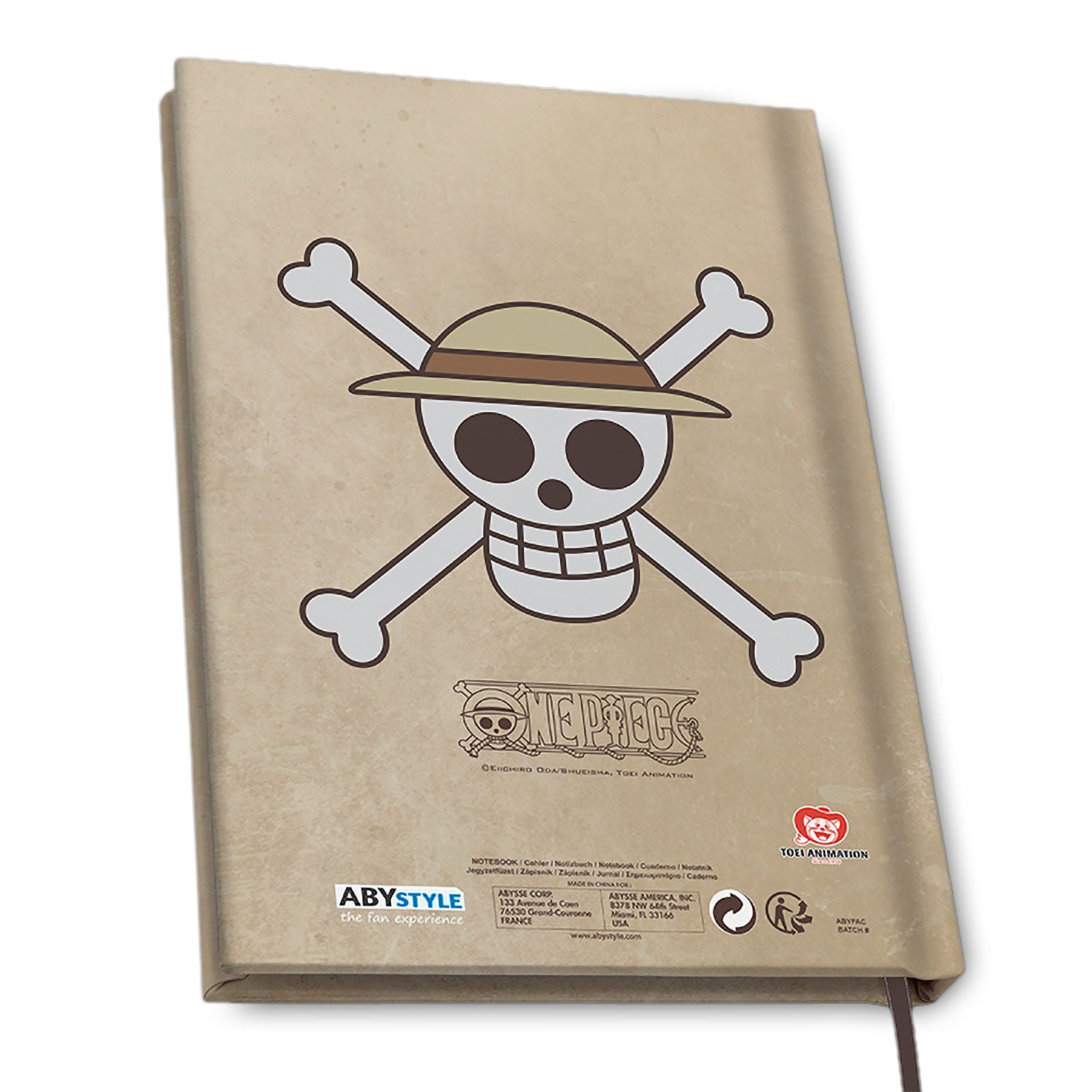 Zdjęcie produktu One Piece - Wanted Luffy Notes A5
