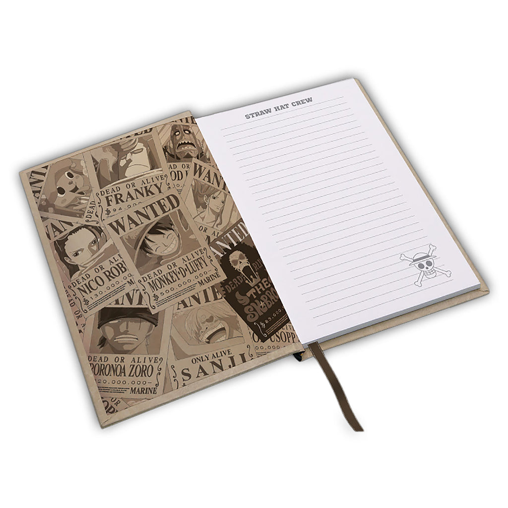 Zdjęcie produktu One Piece - Wanted Luffy Notes A5