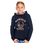 Zdjęcie produktu Harry Potter - Hogwarts School Dziecięca Bluza z Kapturem Niebieska