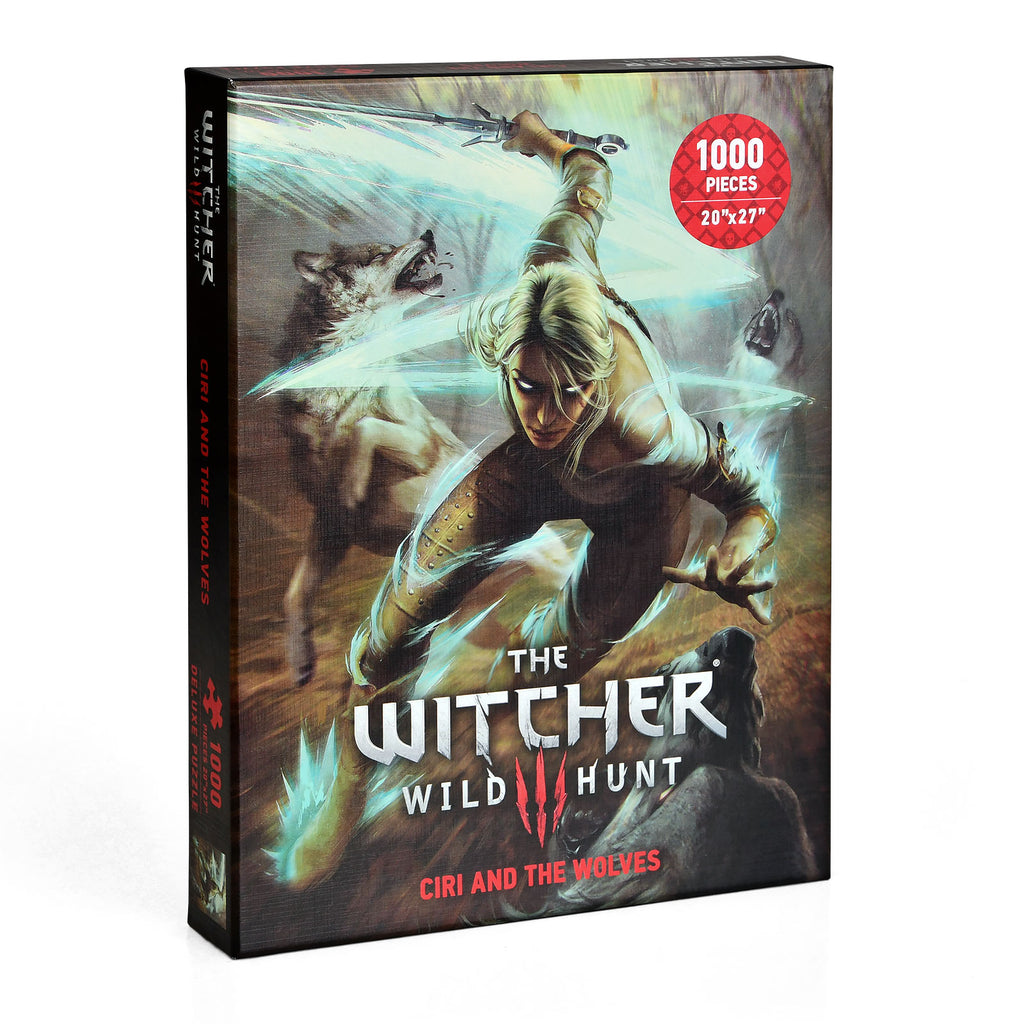 Zdjęcie produktu Wiedźmin - Ciri kontra wilki Puzzle