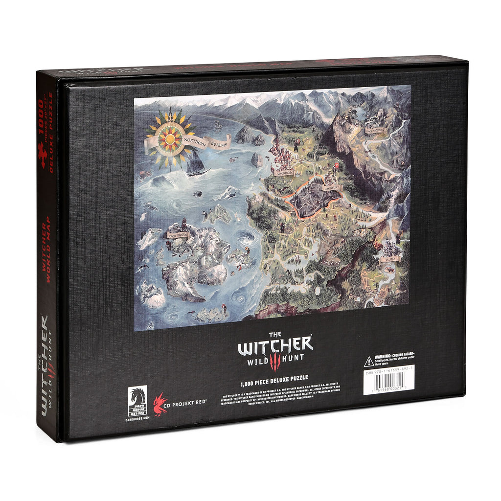 Product image Witcher - Map of the Northern Kingdoms Puzzle