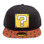 Zdjęcie produktu Super Mario - Czapka Snapback z Blokiem Zapytania