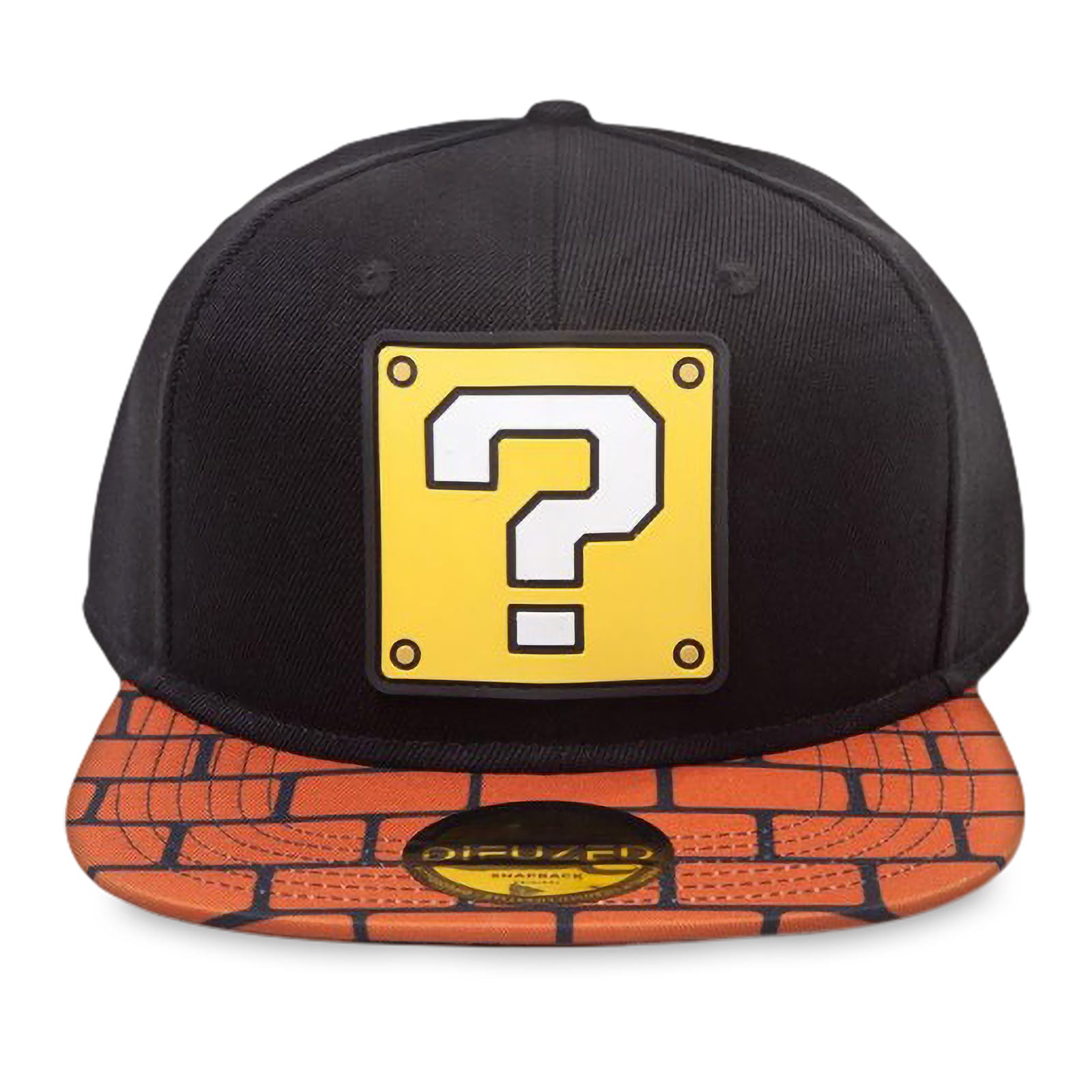 Zdjęcie produktu Super Mario - Czapka Snapback z Blokiem Zapytania