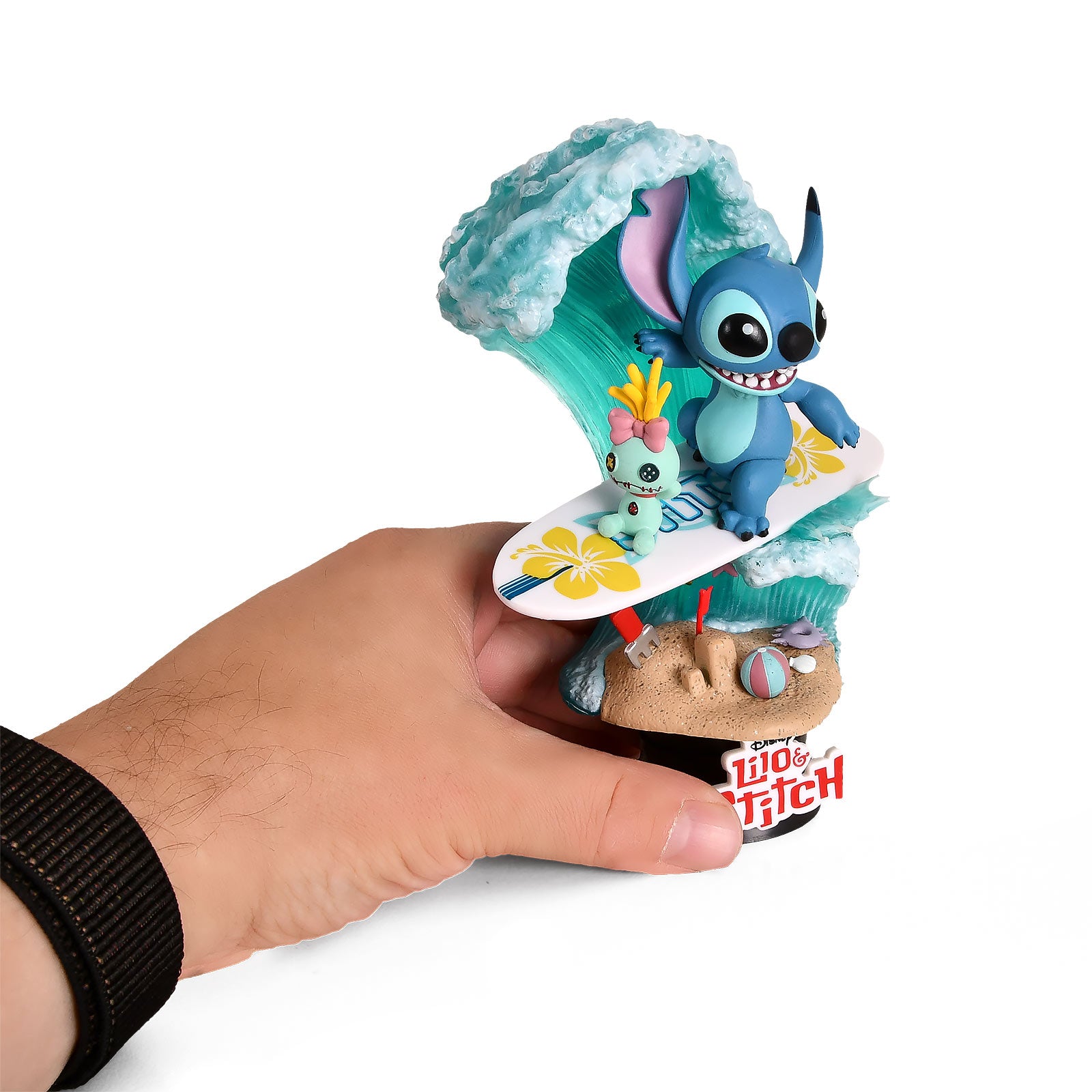 Zdjęcie produktu Lilo & Stitch - Surfer Stitch Diorama 15 cm