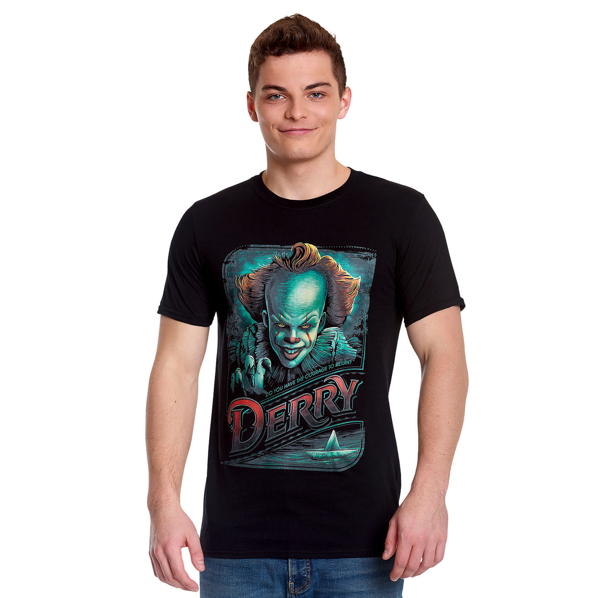 Zdjęcie produktu Stephen Kings TO - Powrót do Derry T-Shirt czarne