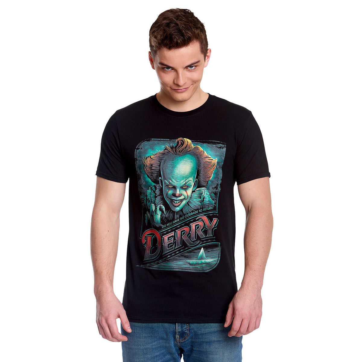 Zdjęcie produktu Stephen Kings TO - Powrót do Derry T-Shirt czarne
