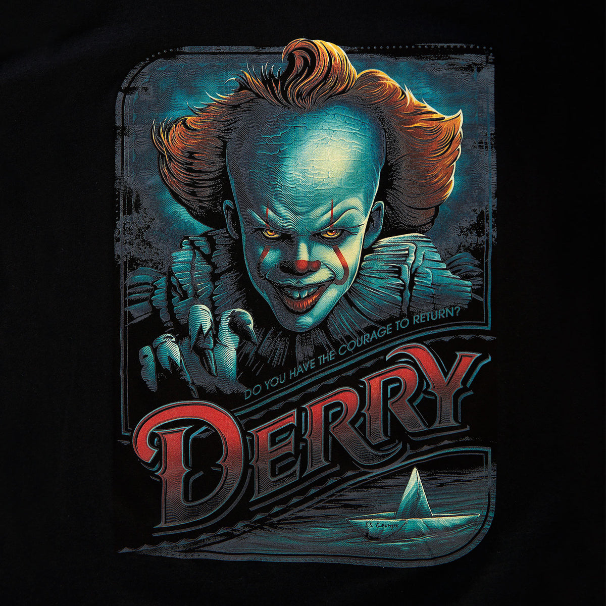Zdjęcie produktu Stephen Kings TO - Powrót do Derry T-Shirt czarne