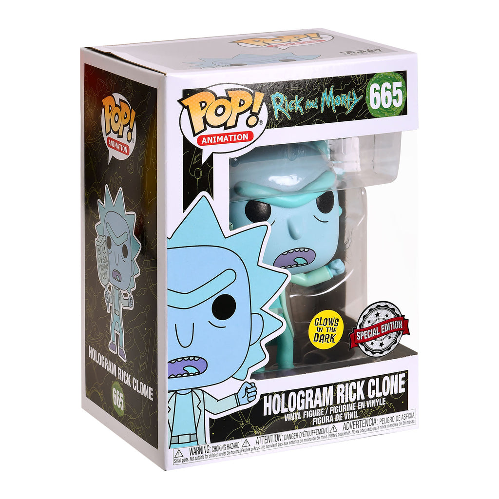 Zdjęcie produktu Rick and Morty - Rick Glow in the Dark Funko Pop Figurka